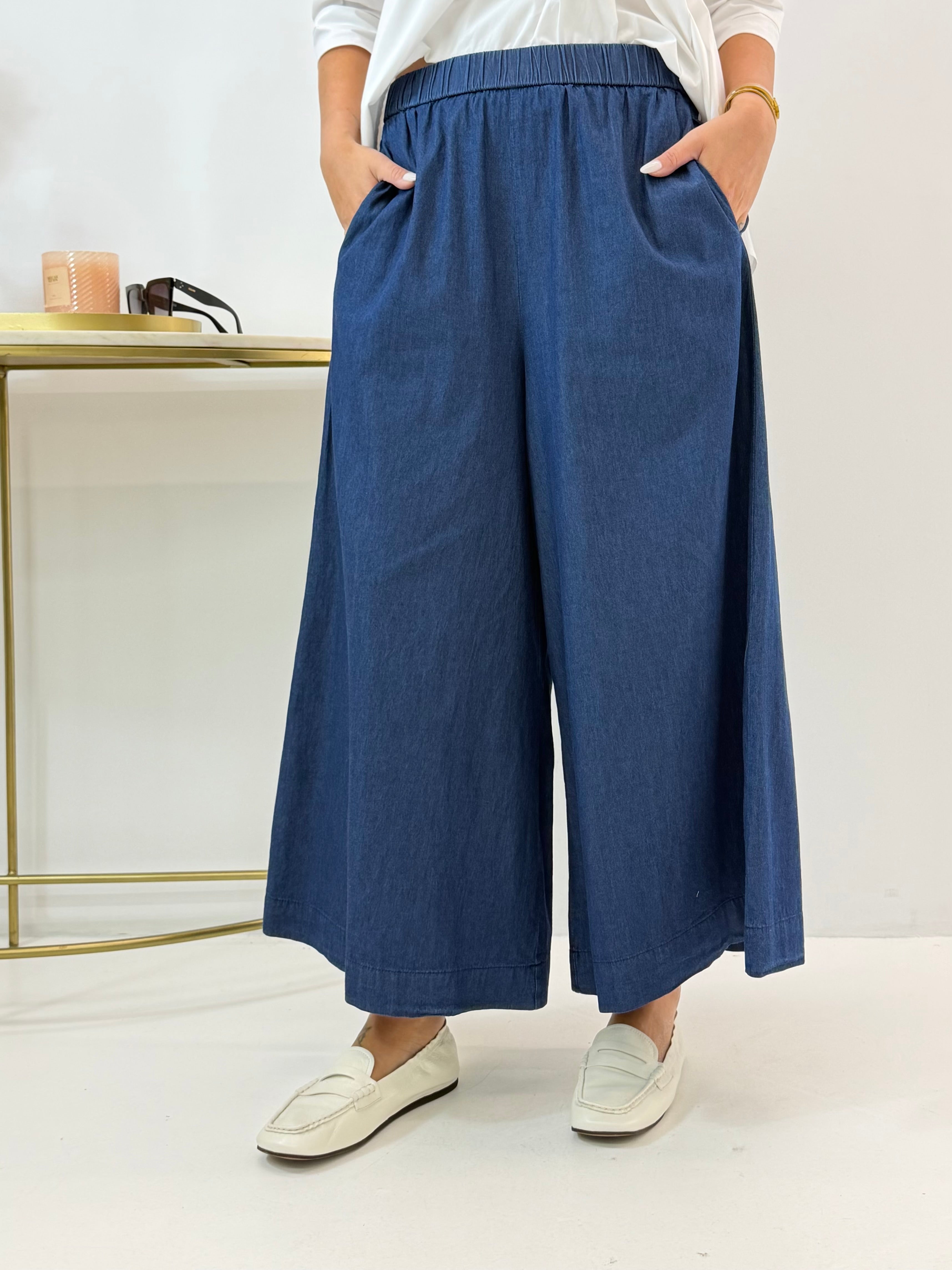 PANTALONE AURA WENDY IN DENIM