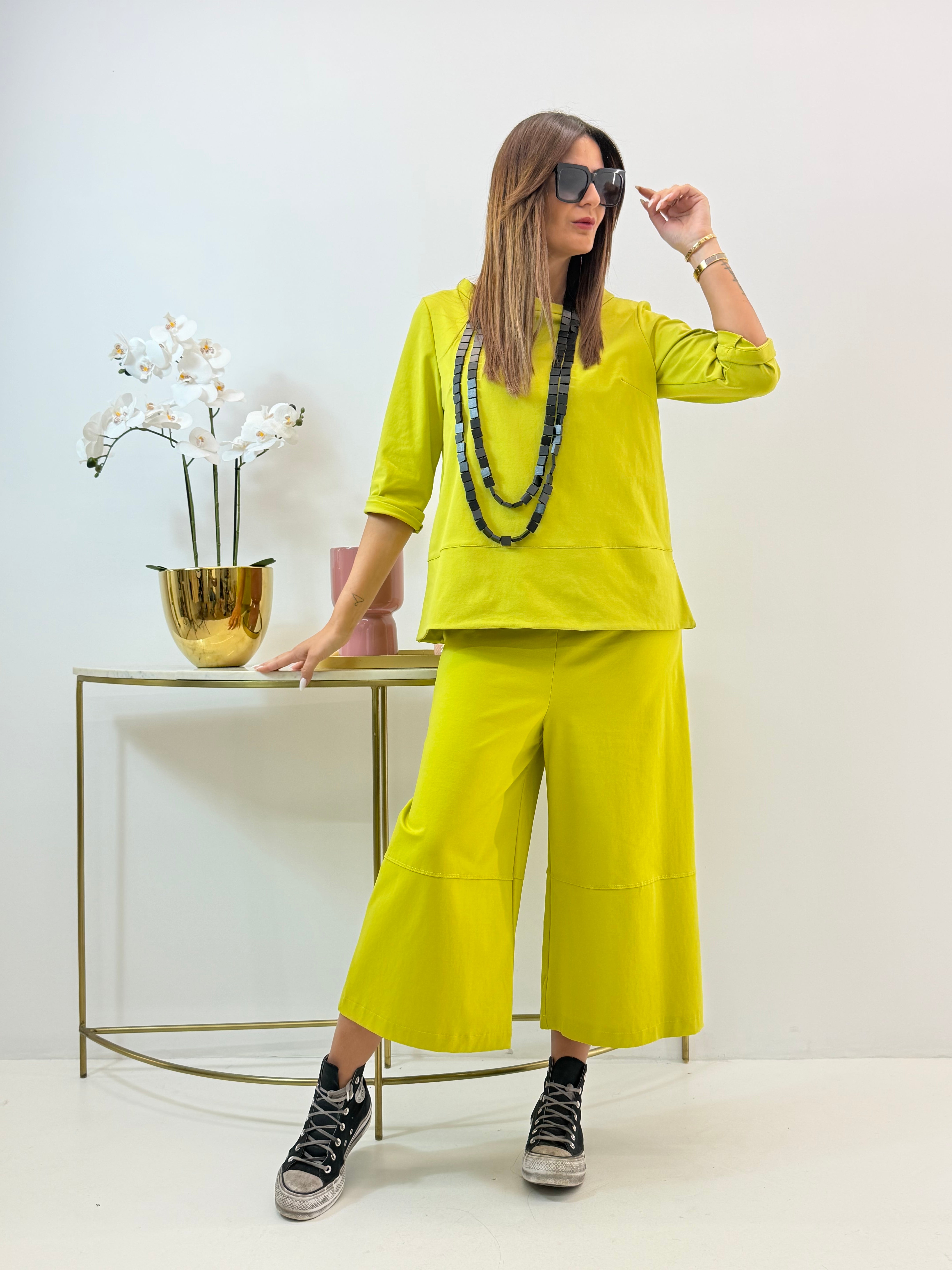 BLUSA YUMI WENDY VERDE ACIDO