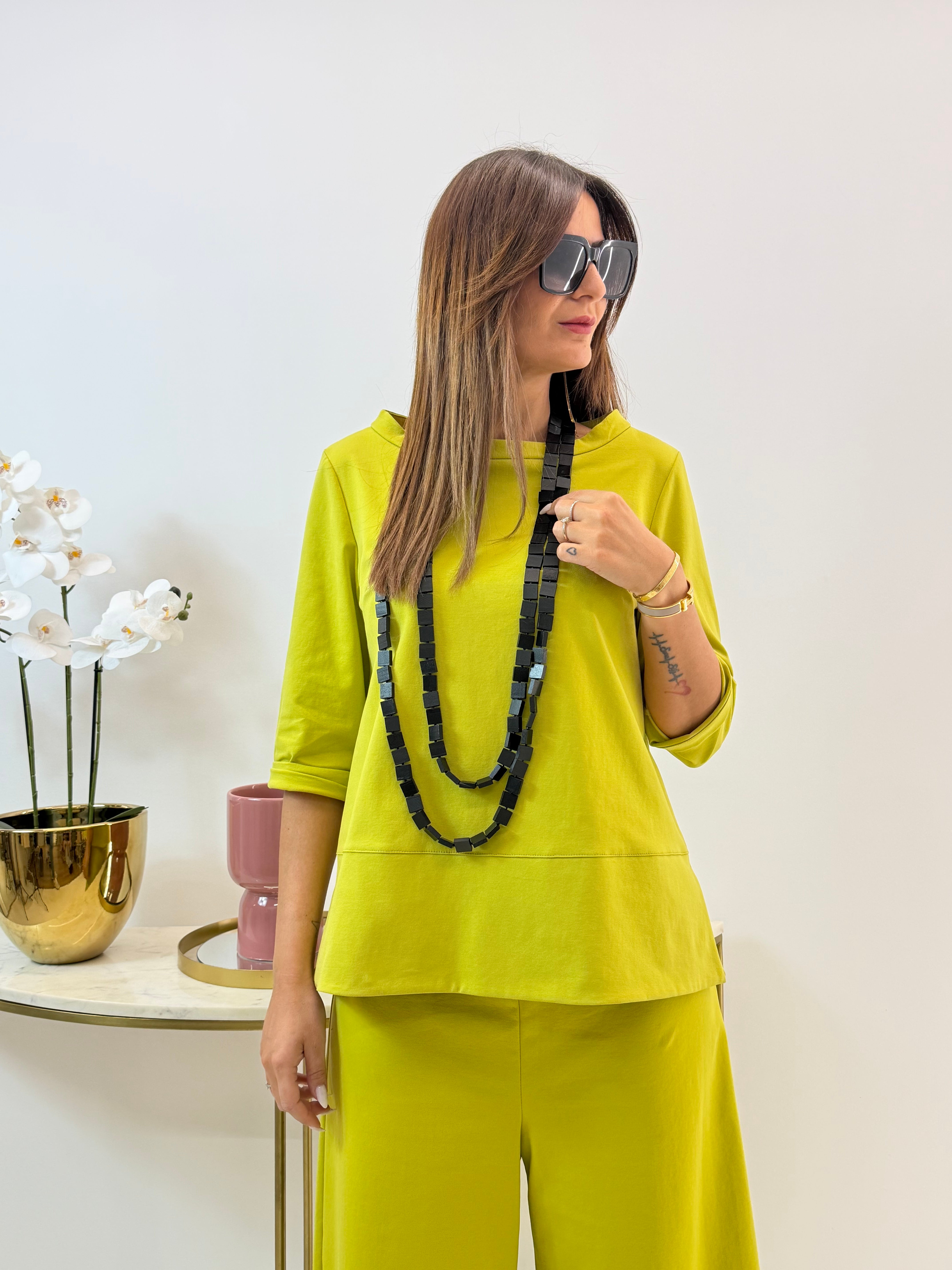 BLUSA YUMI WENDY VERDE ACIDO