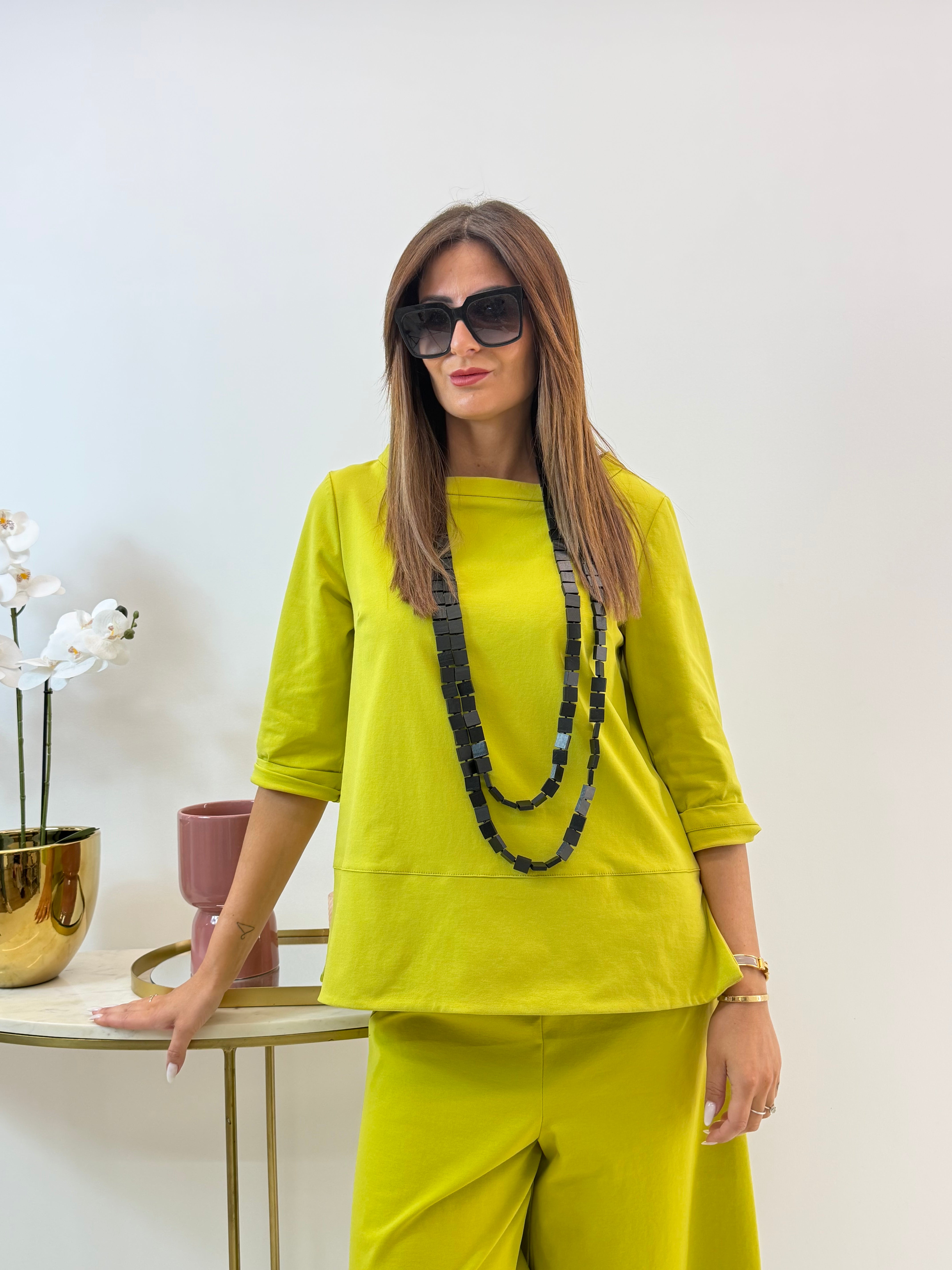 BLUSA YUMI WENDY VERDE ACIDO