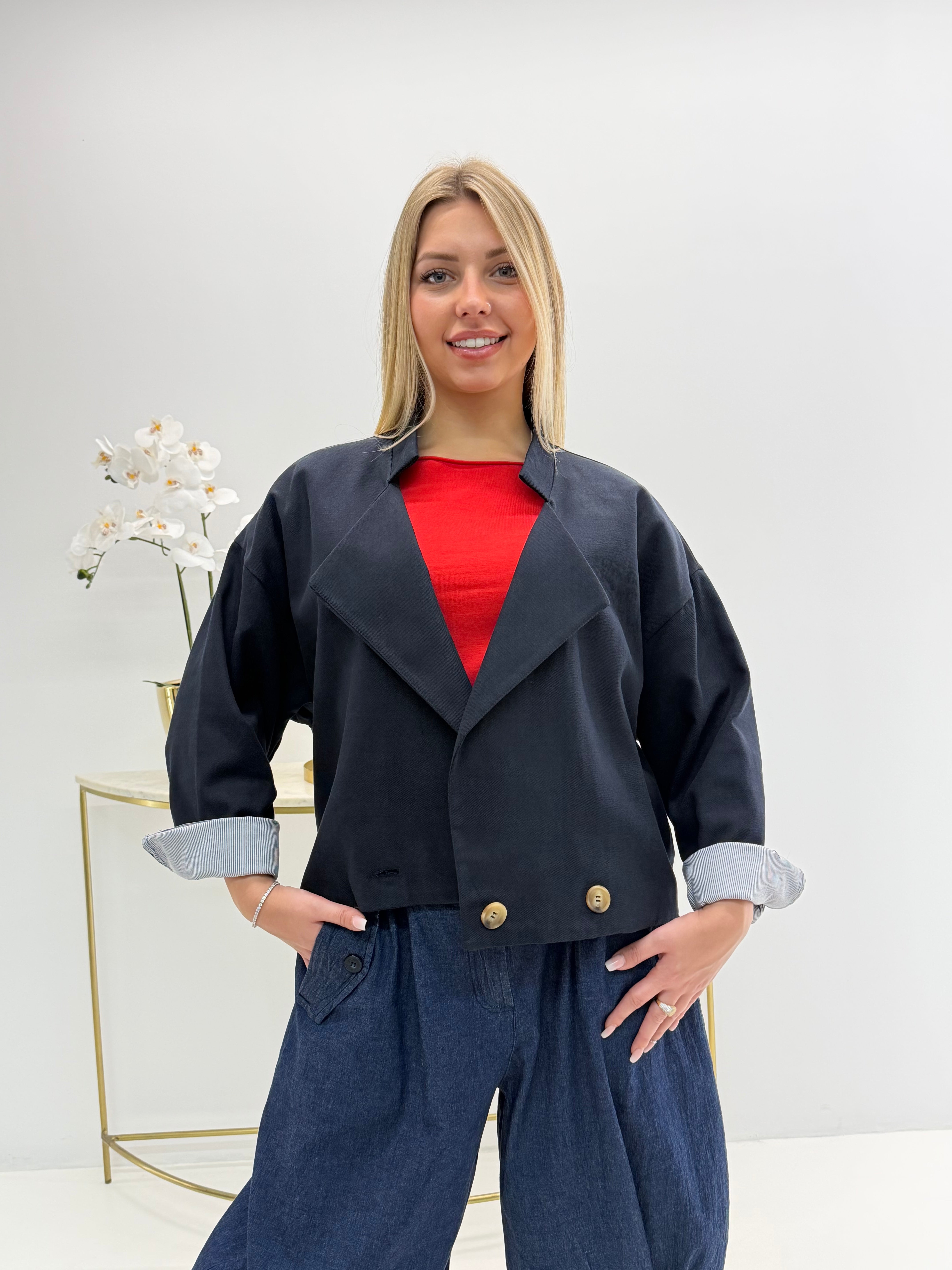 GIACCA LICYA BLU