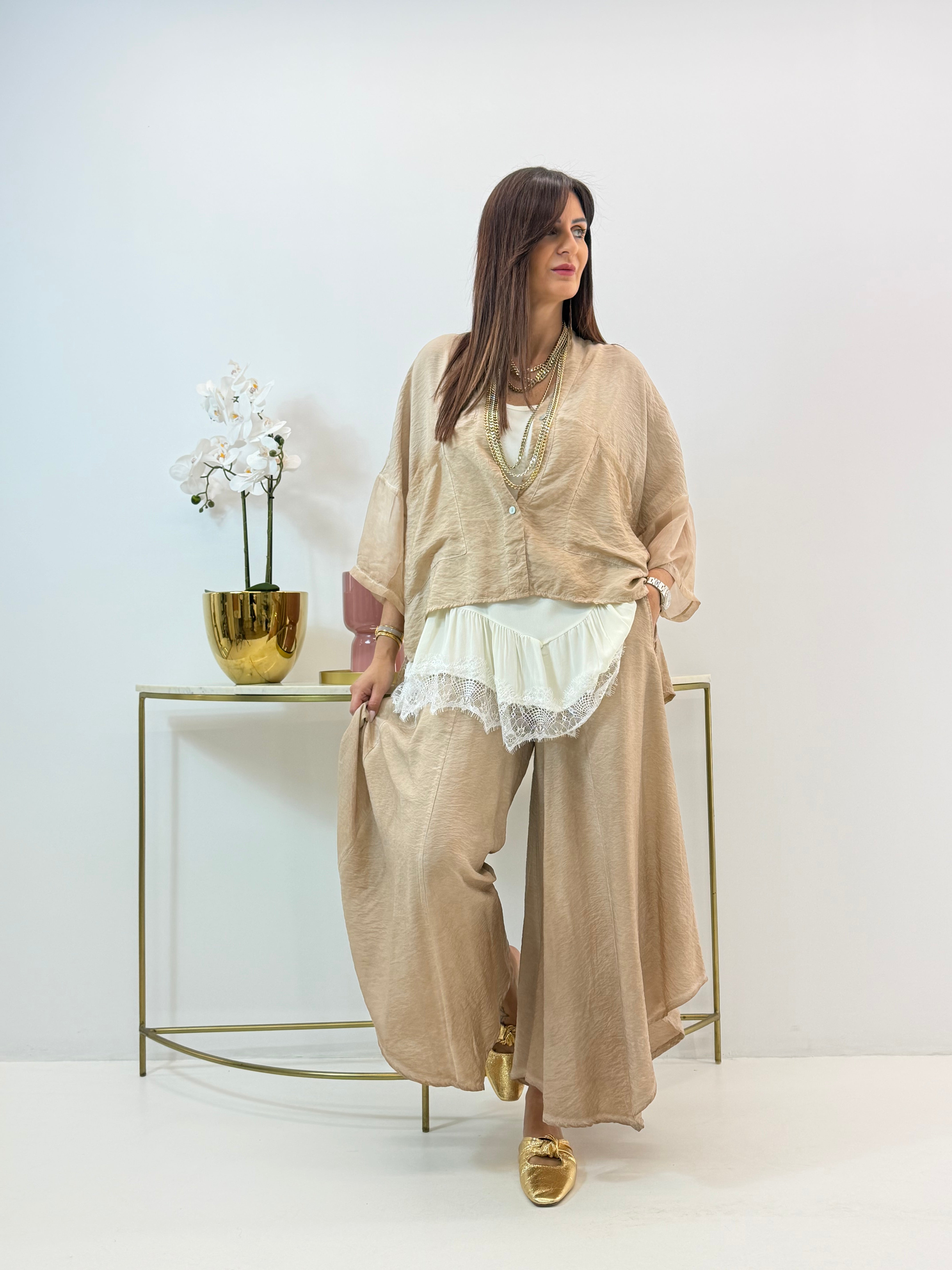 CAMICIA AVENIA BEIGE