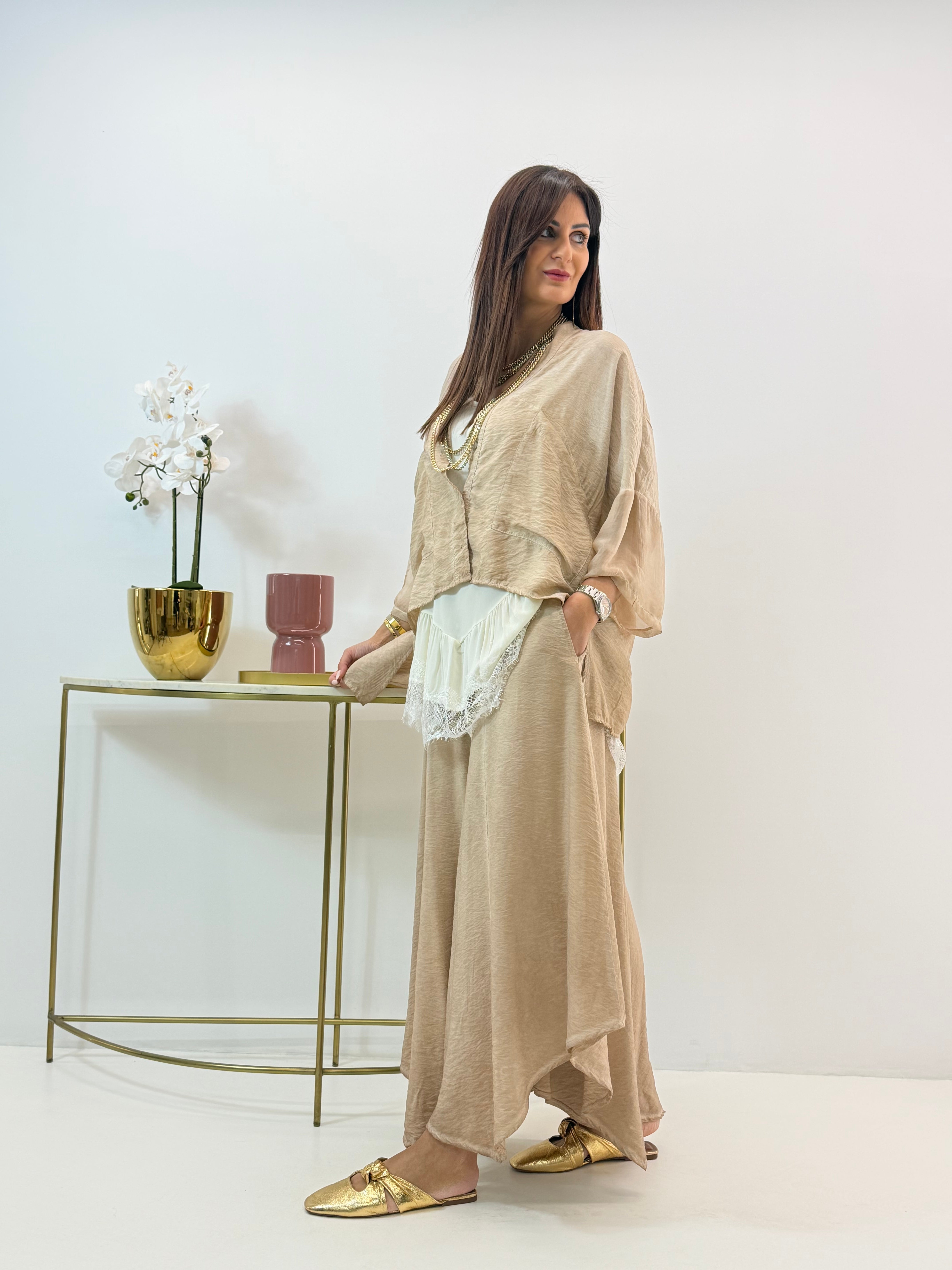 CAMICIA AVENIA BEIGE