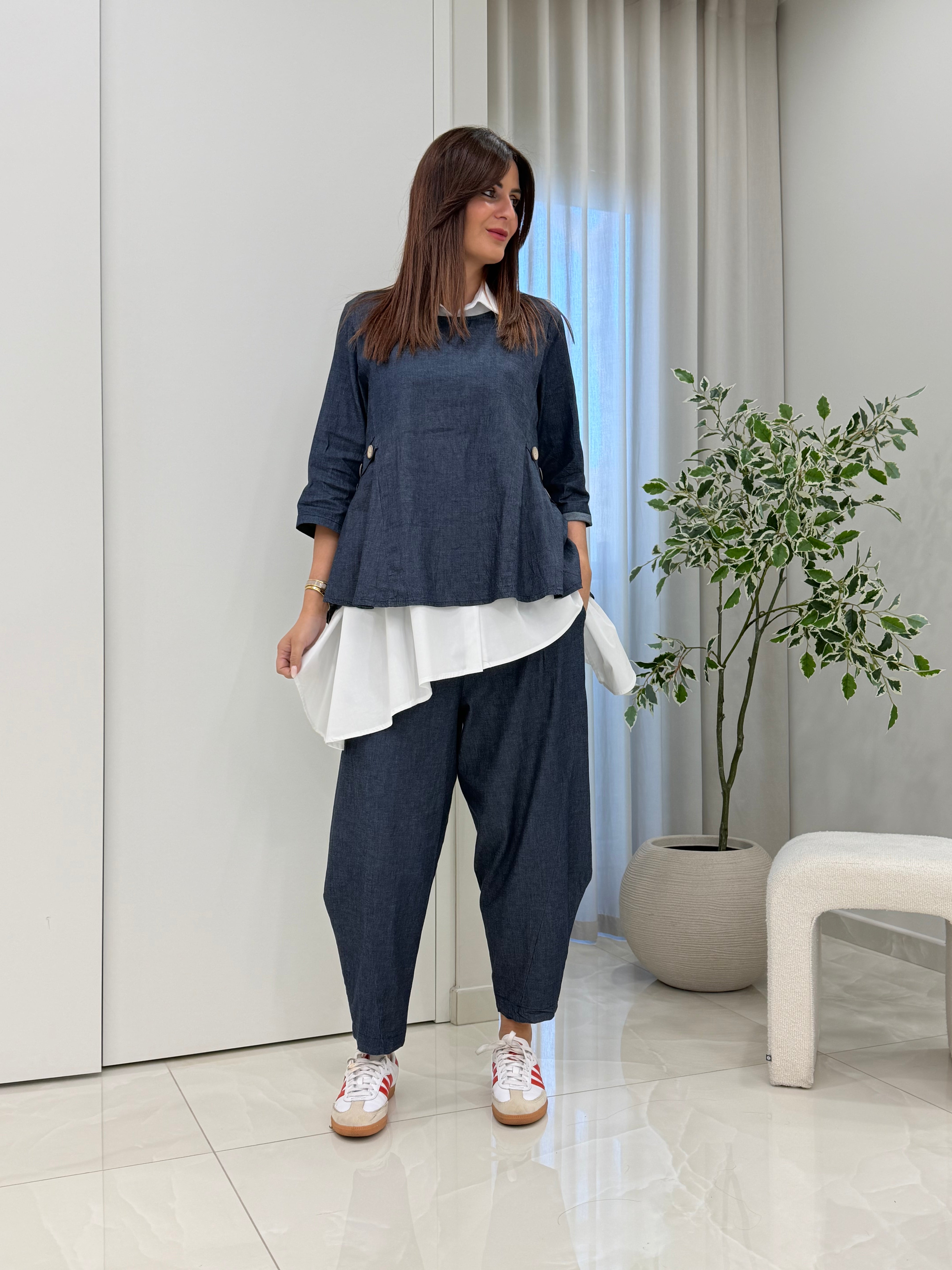 BLUSA KATE IN DENIM