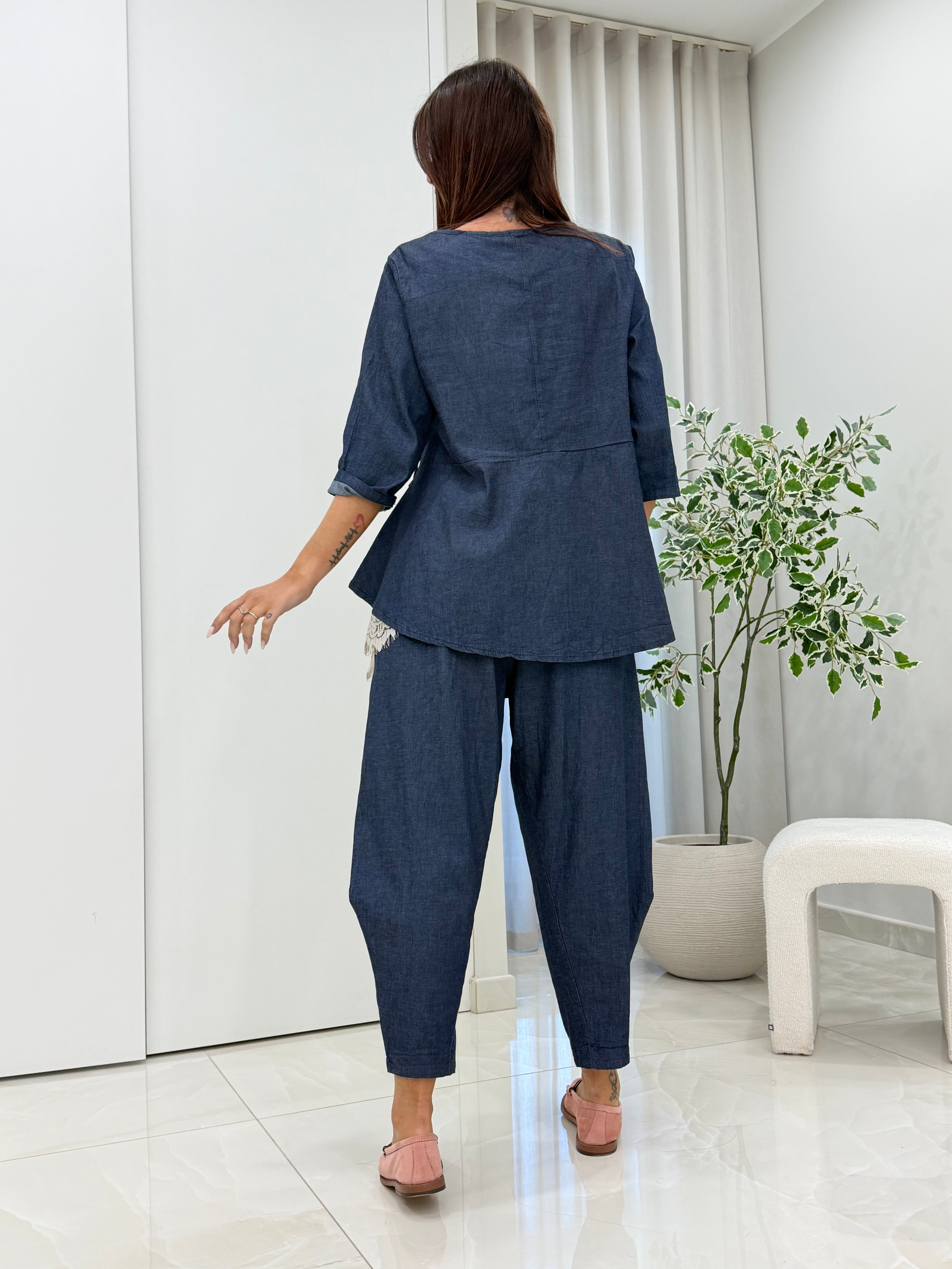 BLUSA KATE IN DENIM