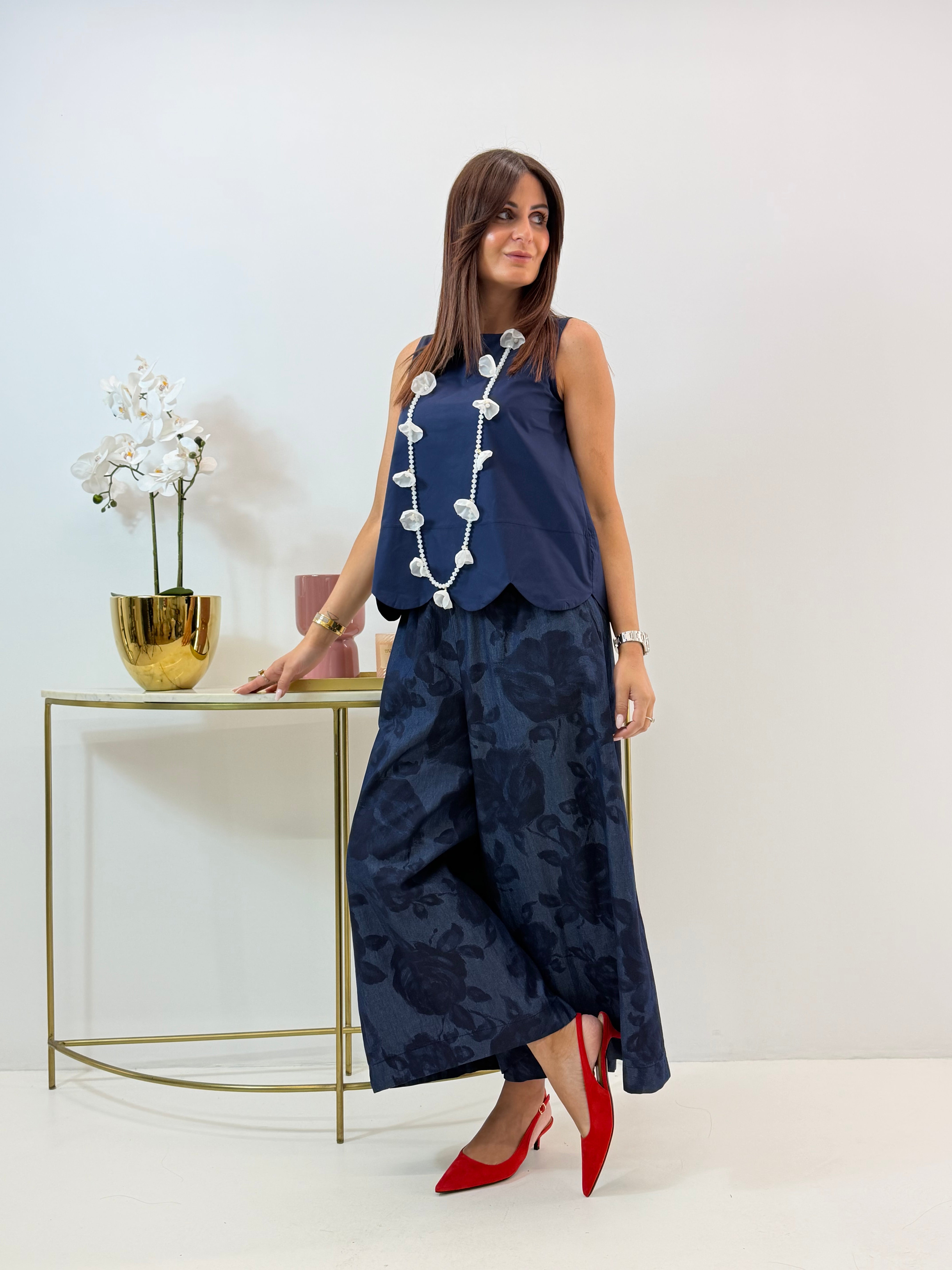 BLUSA ROSE BLU