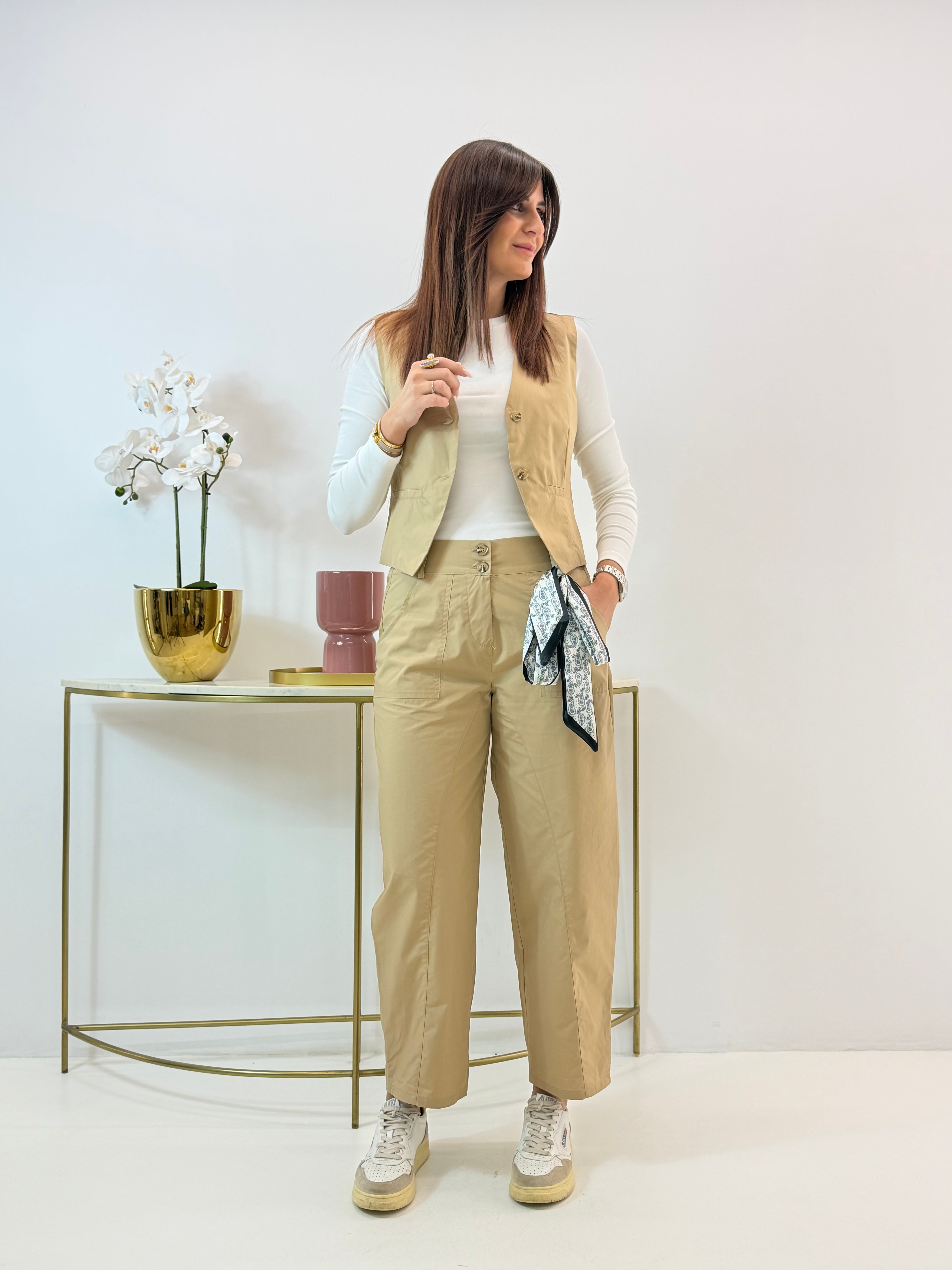GILET IVORY