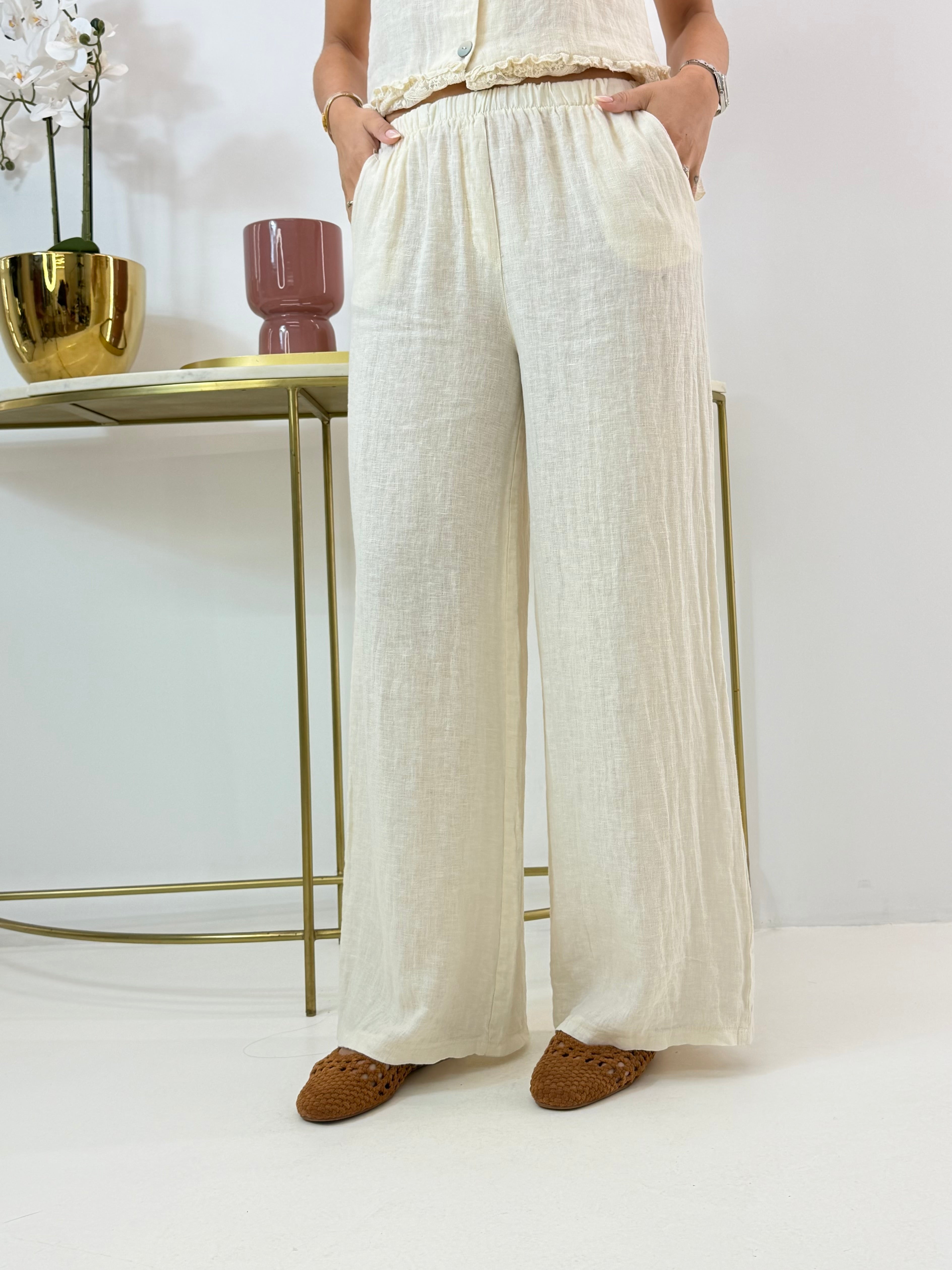 PANTALONE KRISTAL PANNA