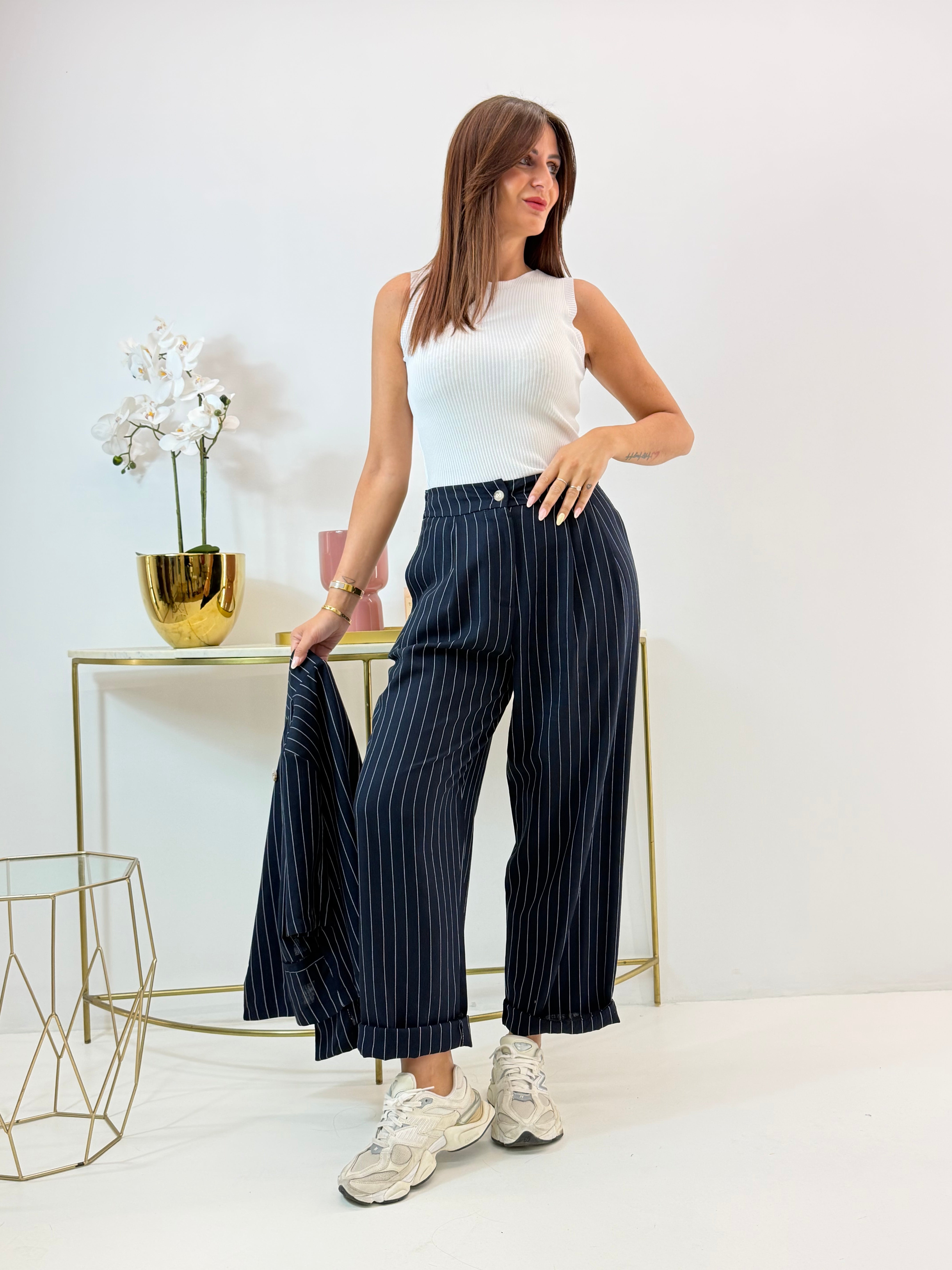 PANTALONE ALMA GESSATO