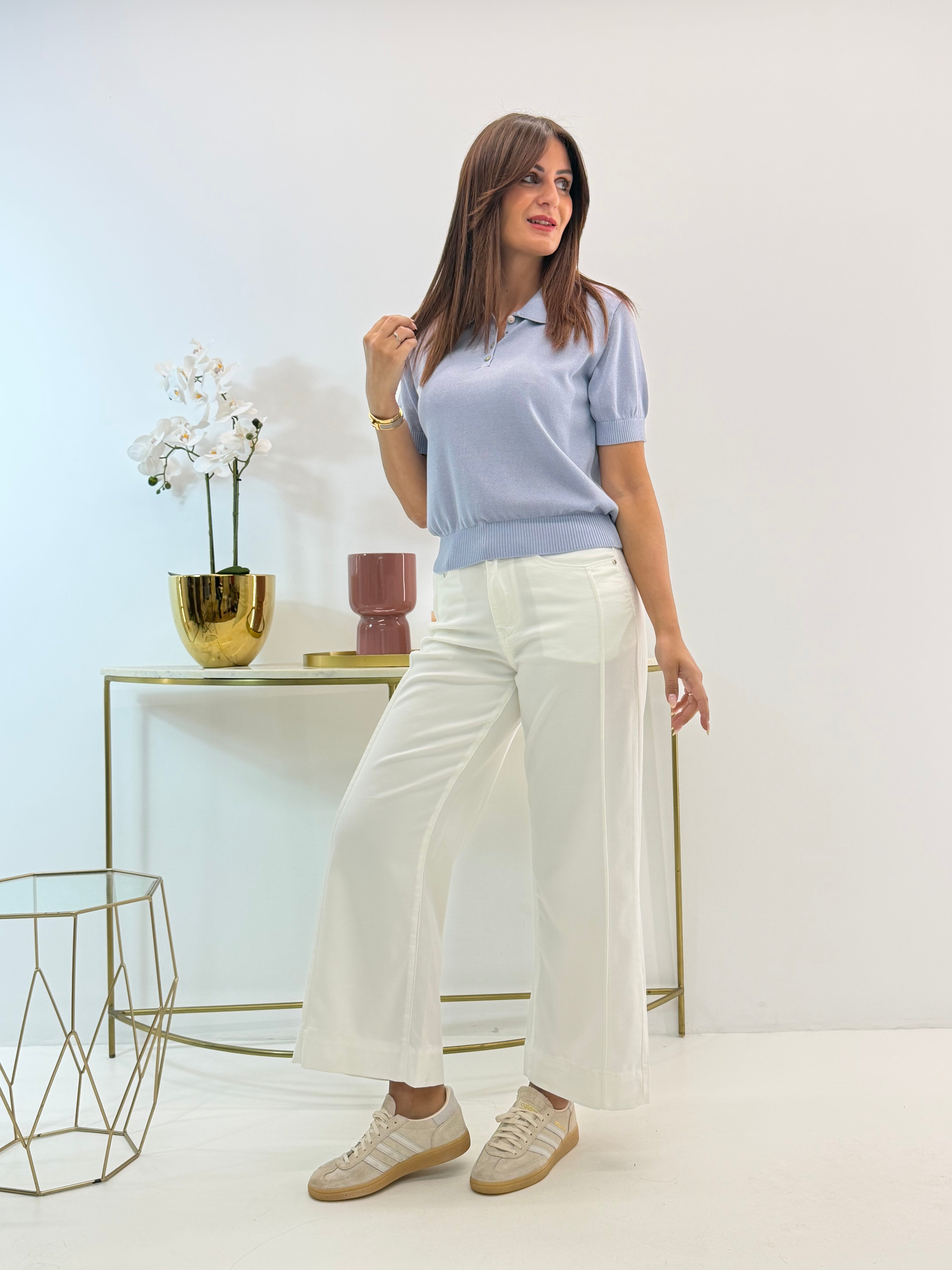 JEANS LUDOVICA BIANCO