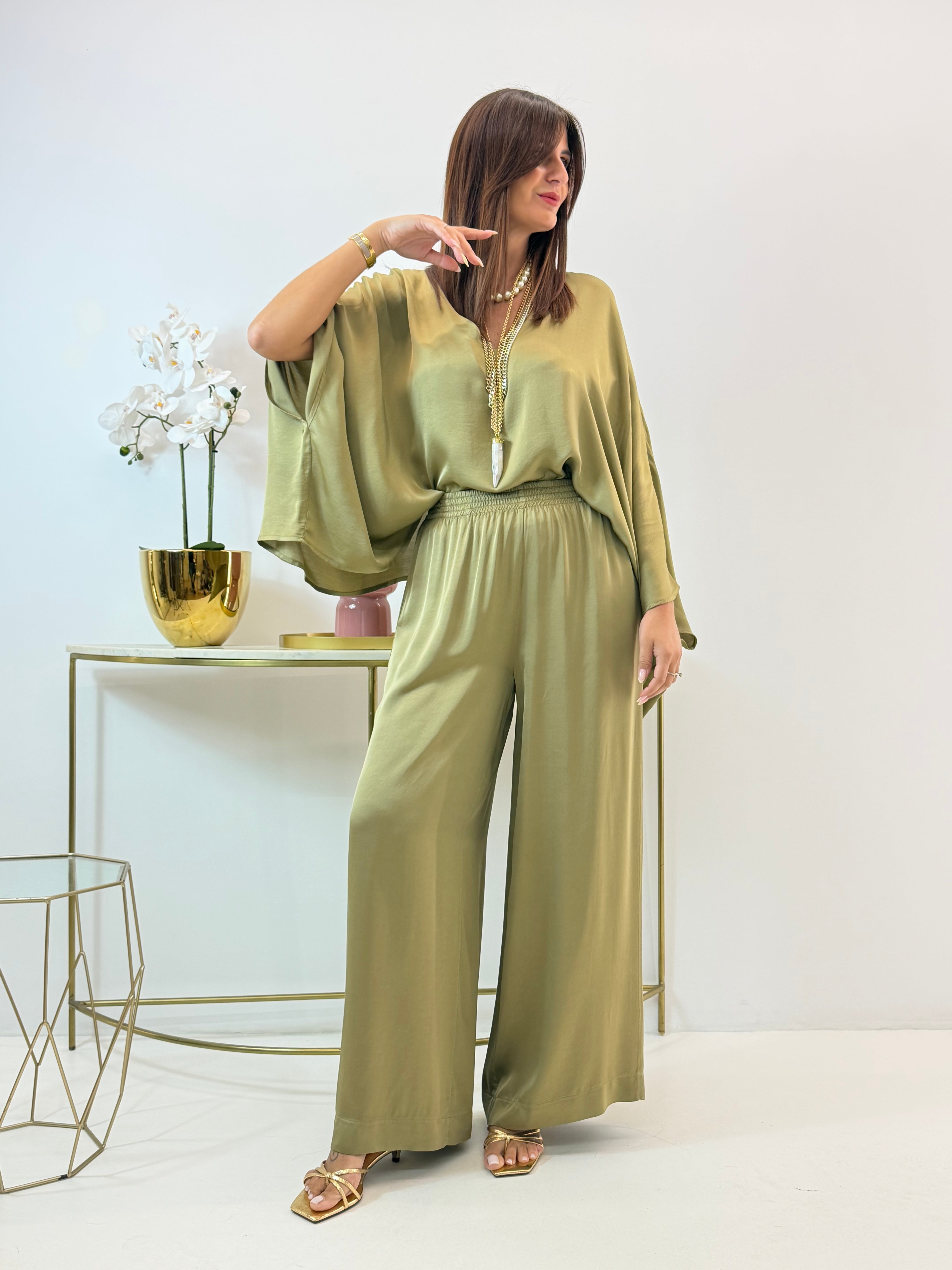 BLUSA/MANTELLA NANCY IN SATIN