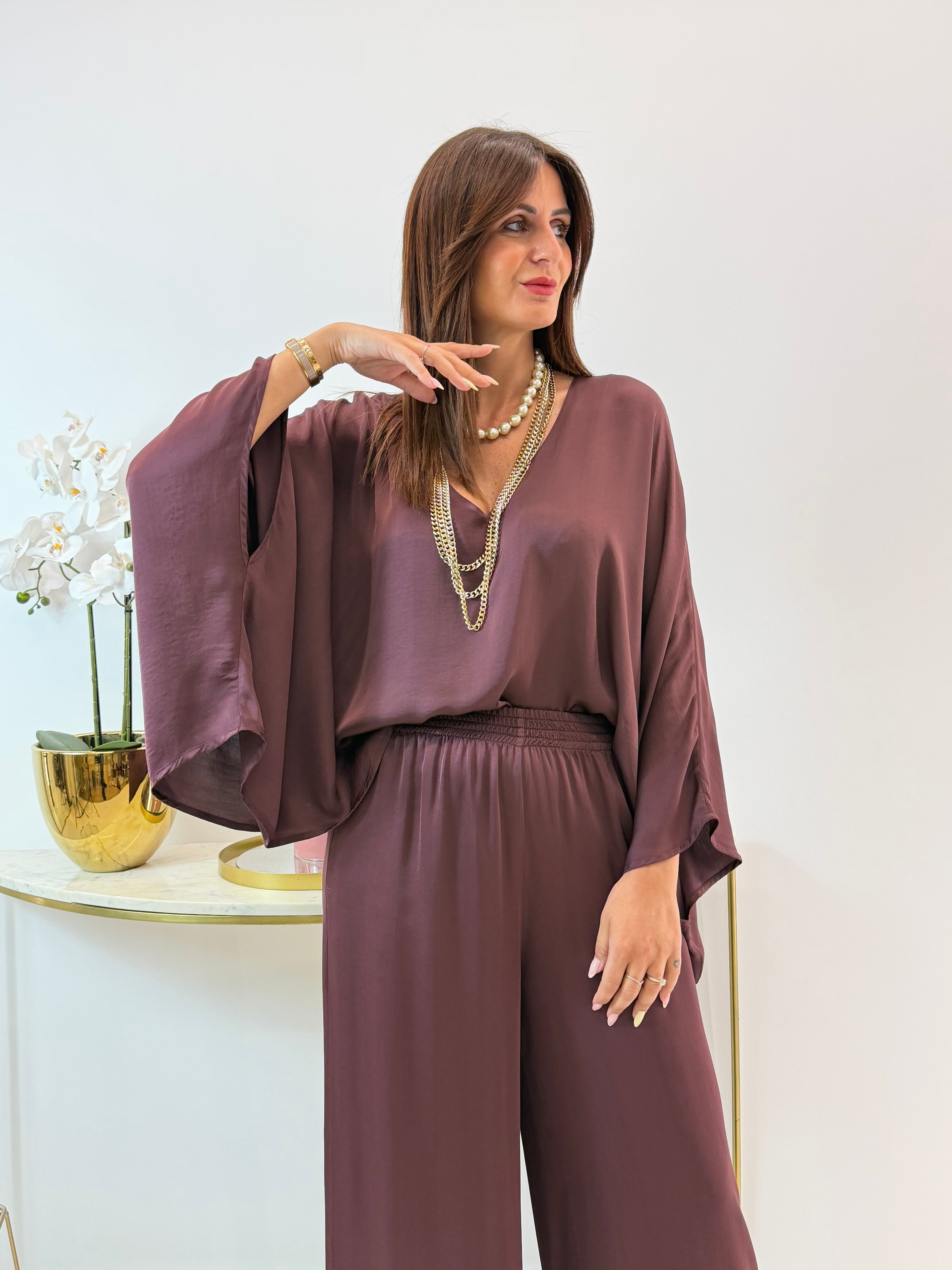 BLUSA/MANTELLA NANCY IN SATIN
