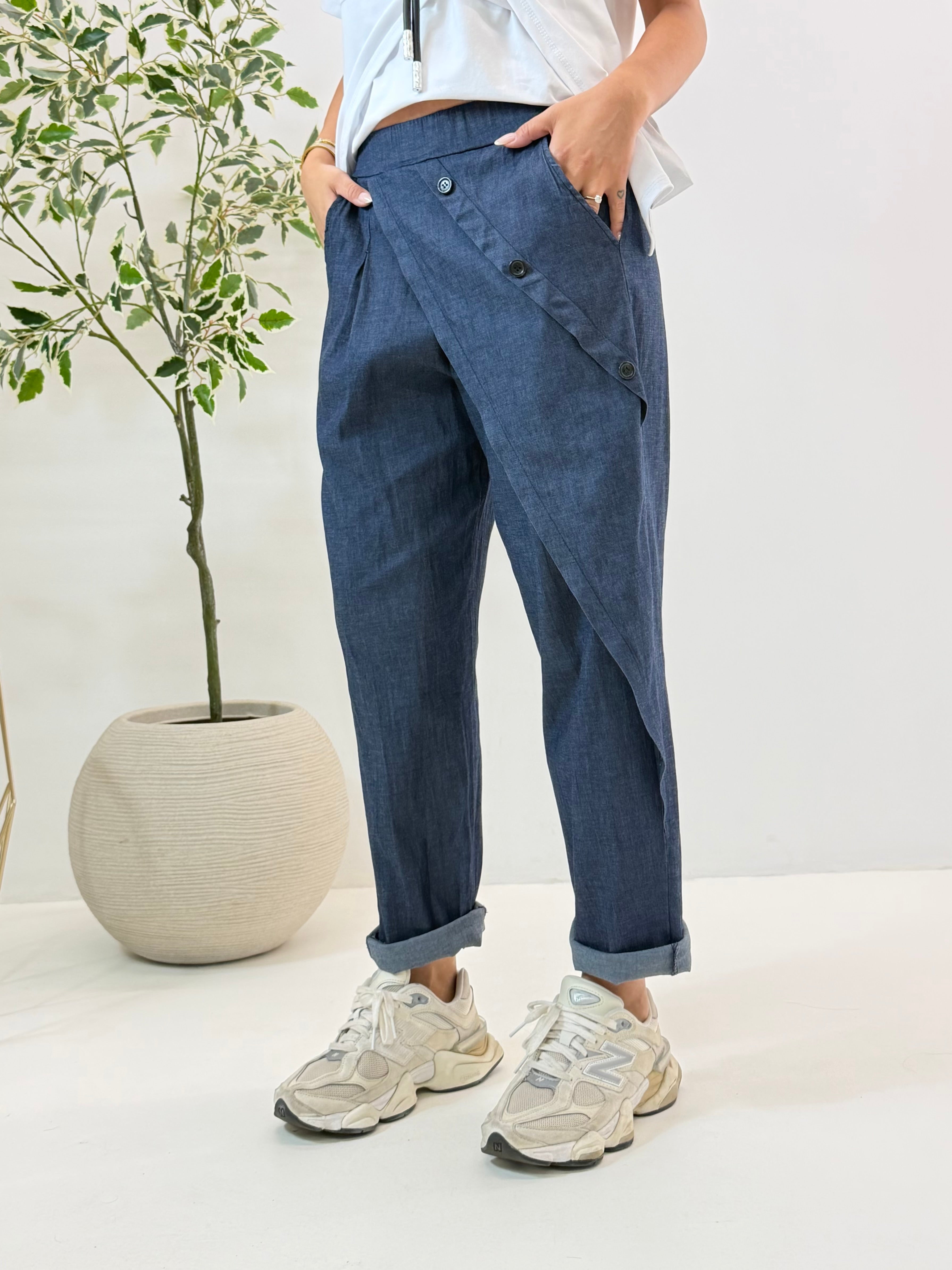 PANTALONE DIANE IN DENIM