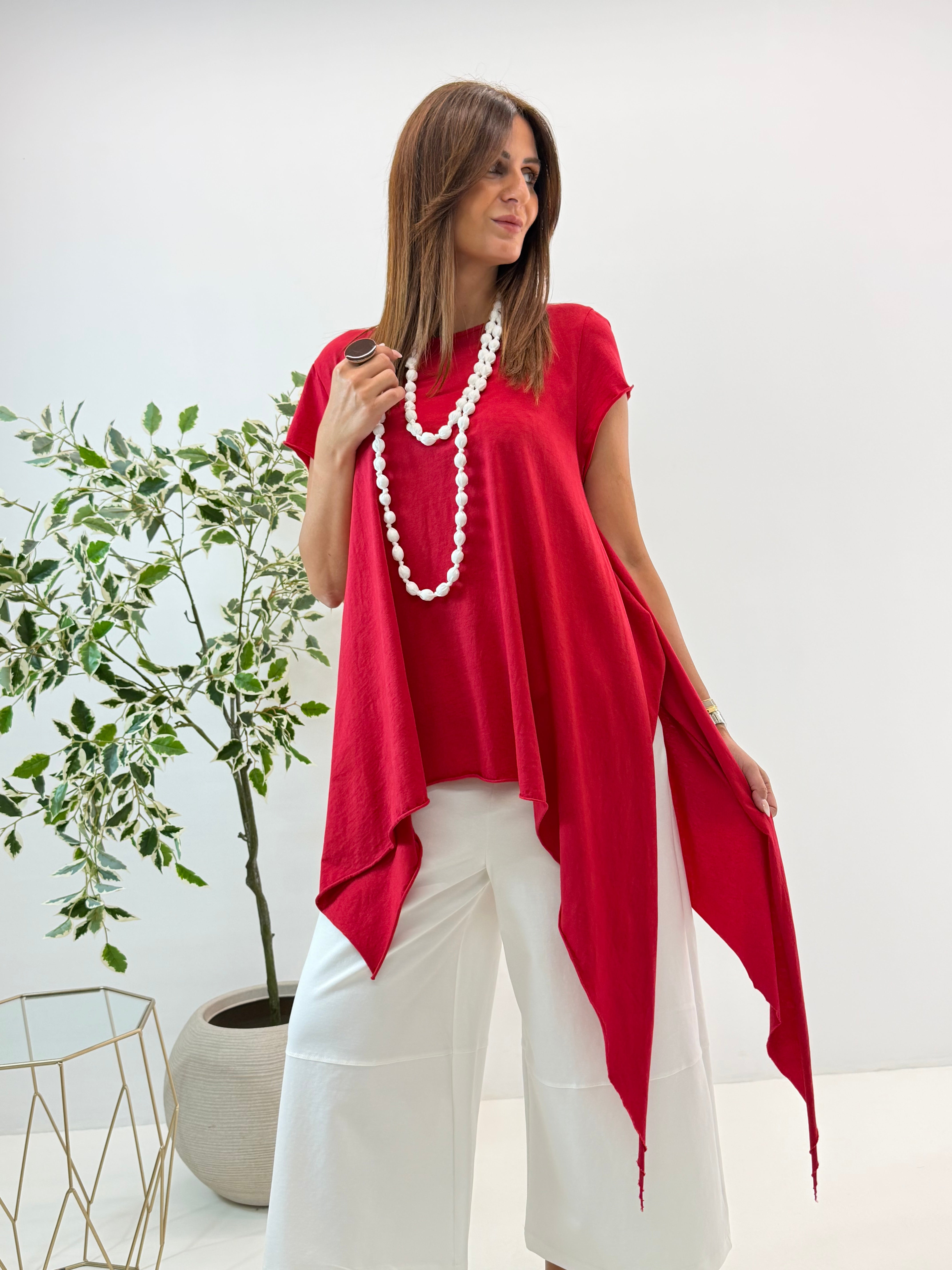 T-SHIRT GIOIA ROSSA WENDY