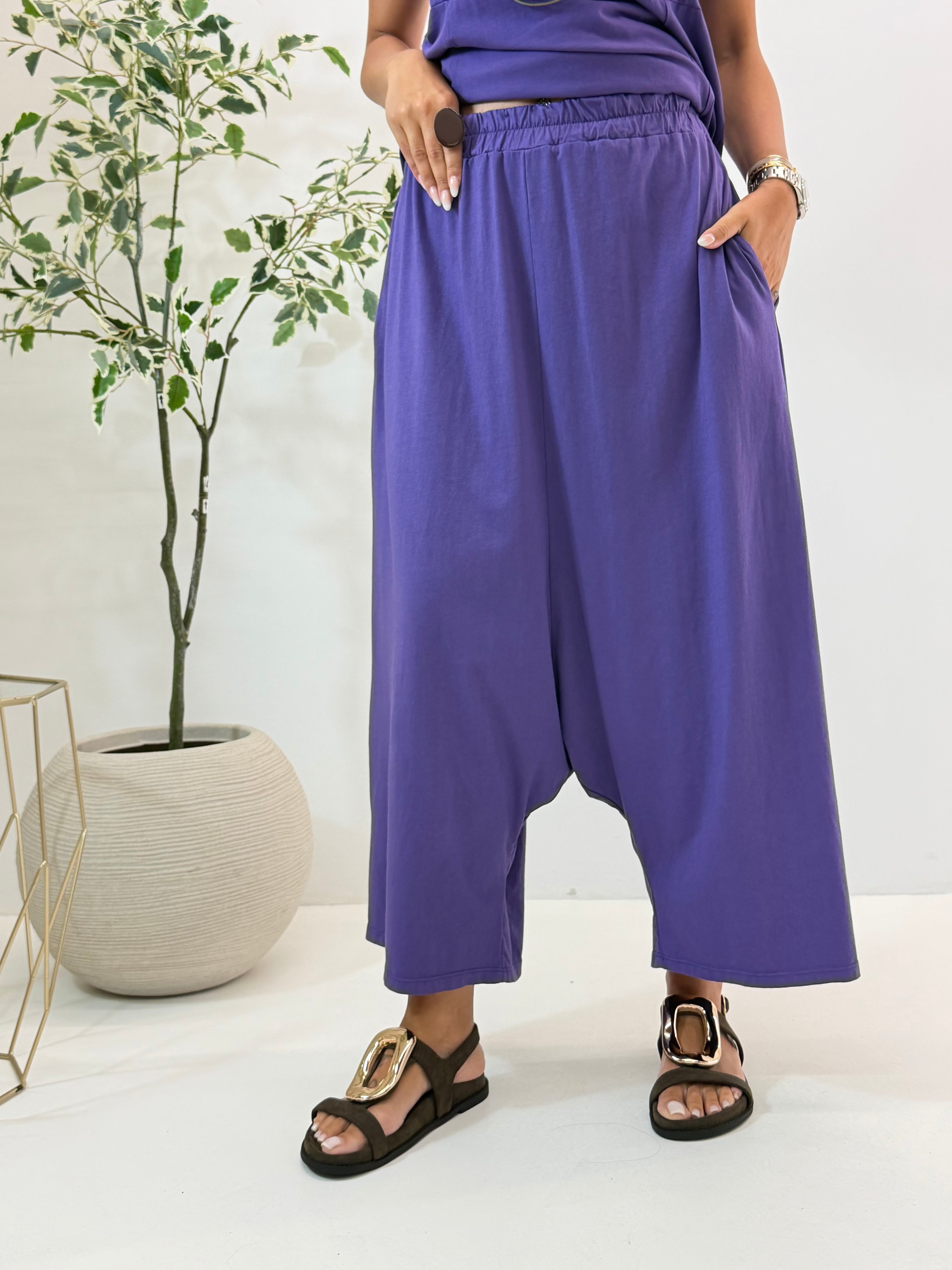 PANTALONE CRISALIDE VIOLA