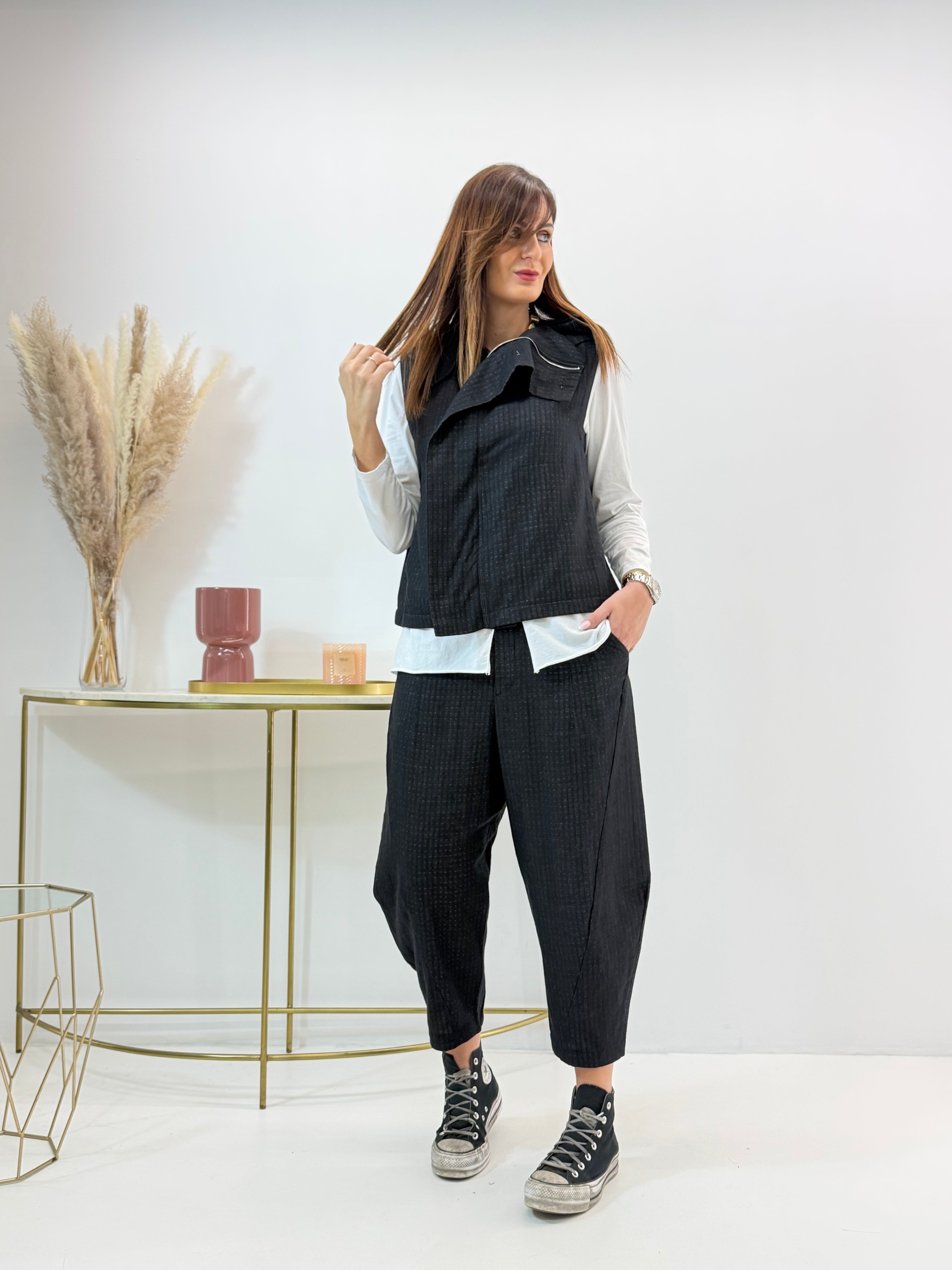 PANTALONE ALISE' WENDY NERO